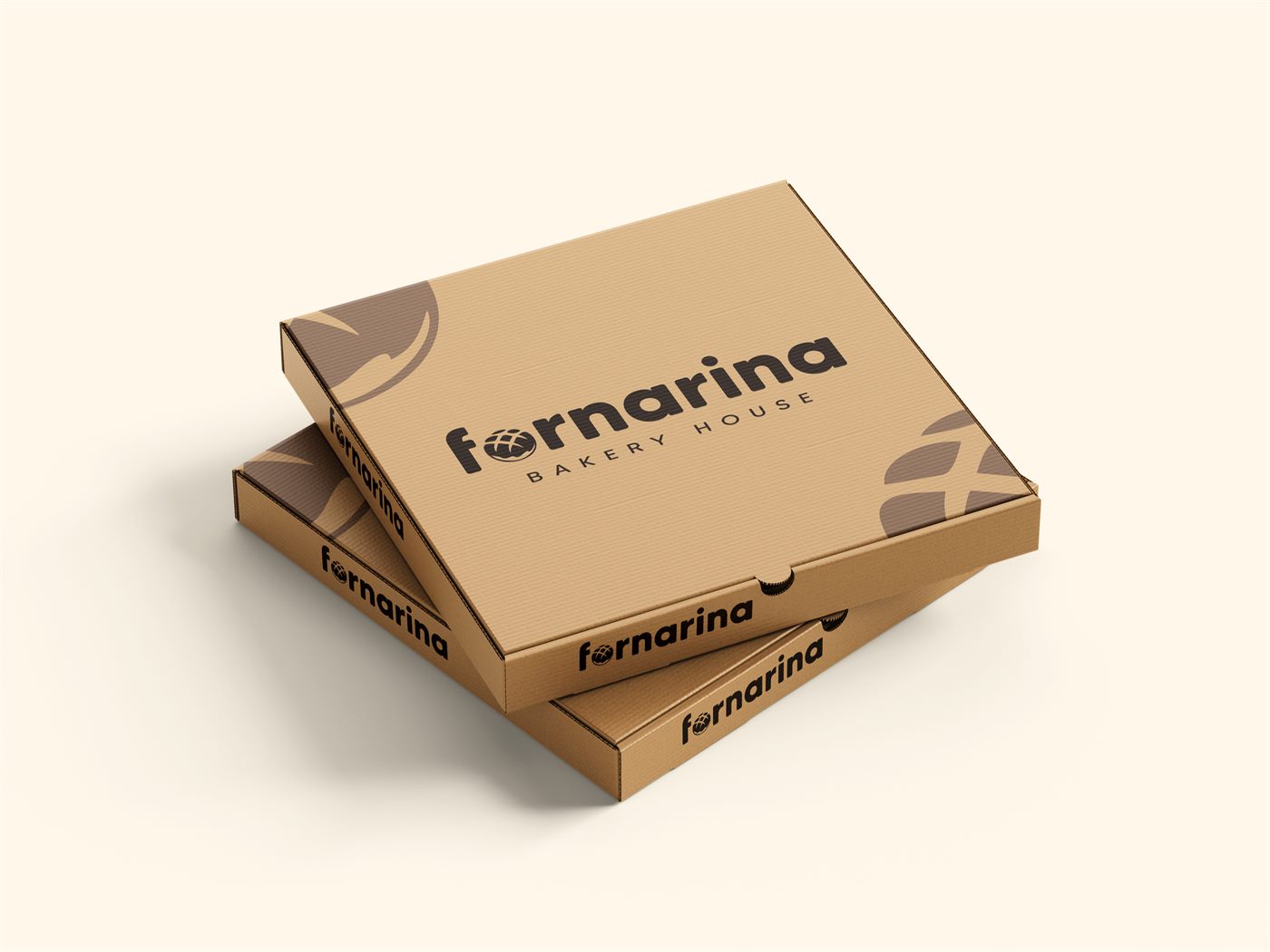 Scatola per pizza personalizzata Fornarina